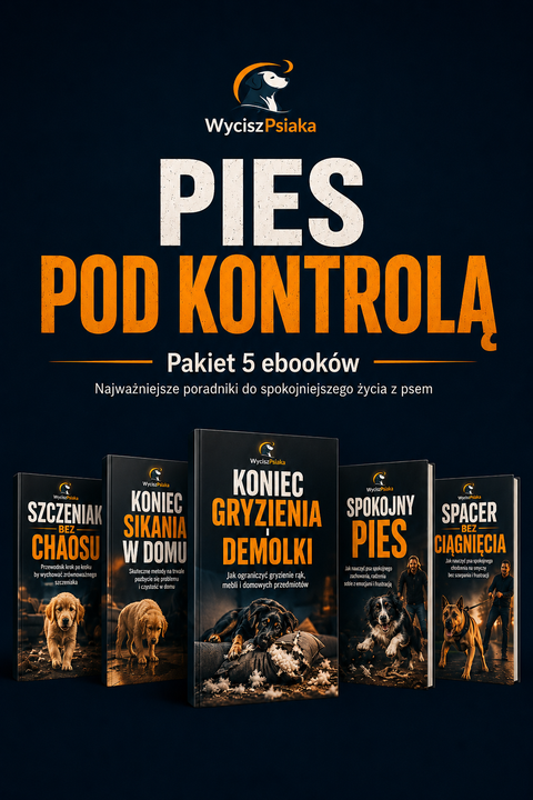 Pies pod kontrolą — pakiet 5 ebooków