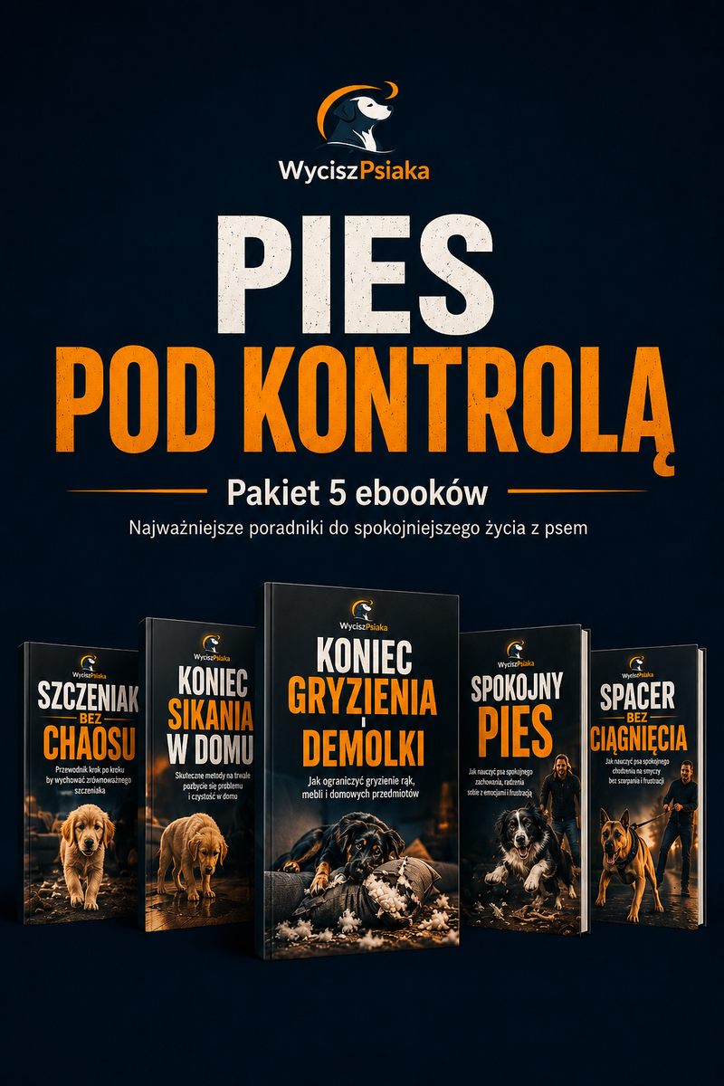 Pies pod kontrolą — pakiet 5 ebooków